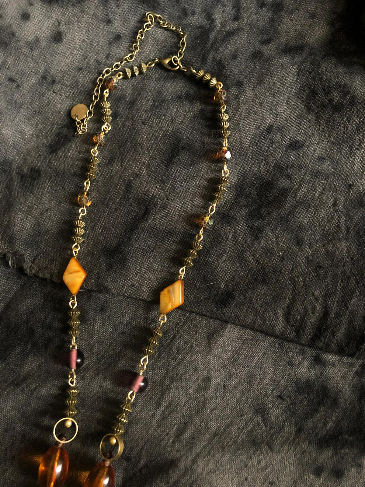 Hippie Tribal Wilderness Princess Necklace – Free-Spirited Earth Magic」